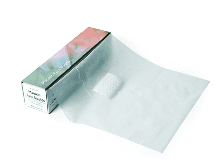 Laerdal Manikin Face Shields (6 rolls of 36 ea; total 216 ea)